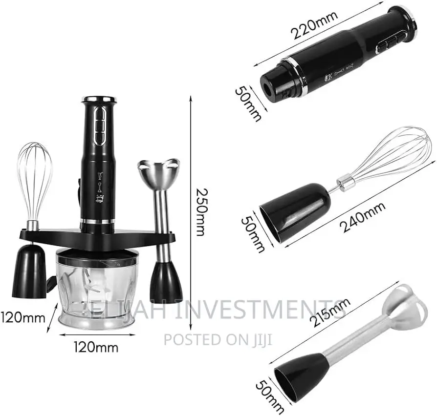 Multifunctional Hoffman’S Blender And Mixer Set 5in1
