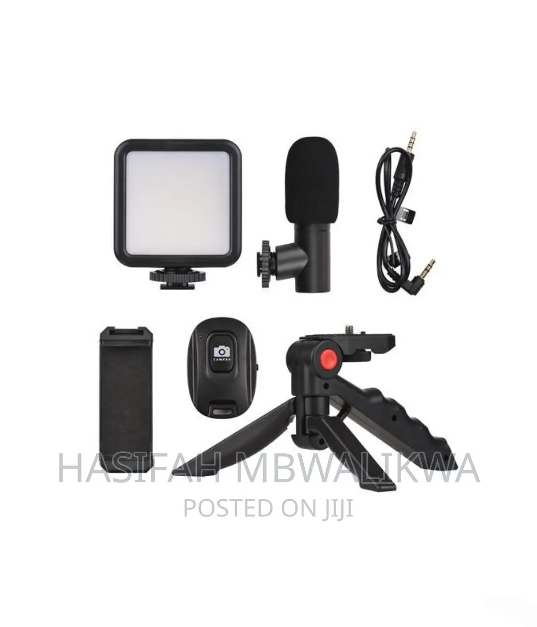 Video Making Kit With LED Light + Remote Control