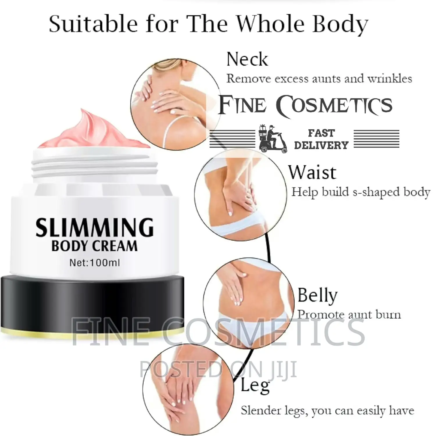 Slimming Body Cream Fat Burning + Firming Weight Loss Cream