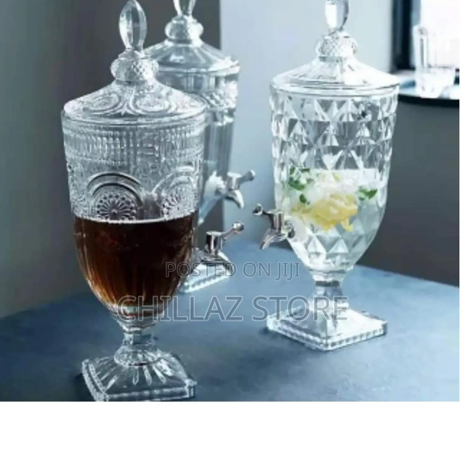 2.0litres Glass Juice Dispenser.