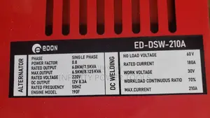 Welding Generator ED-DSW-210A