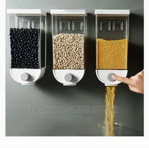 3pcs Wall Mounted Cereal Dispenser