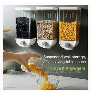 3pcs Wall Mounted Cereal Dispenser
