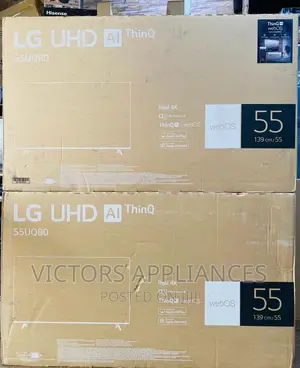 LG 55inch Original UHD Thinq Ai Smart Tv