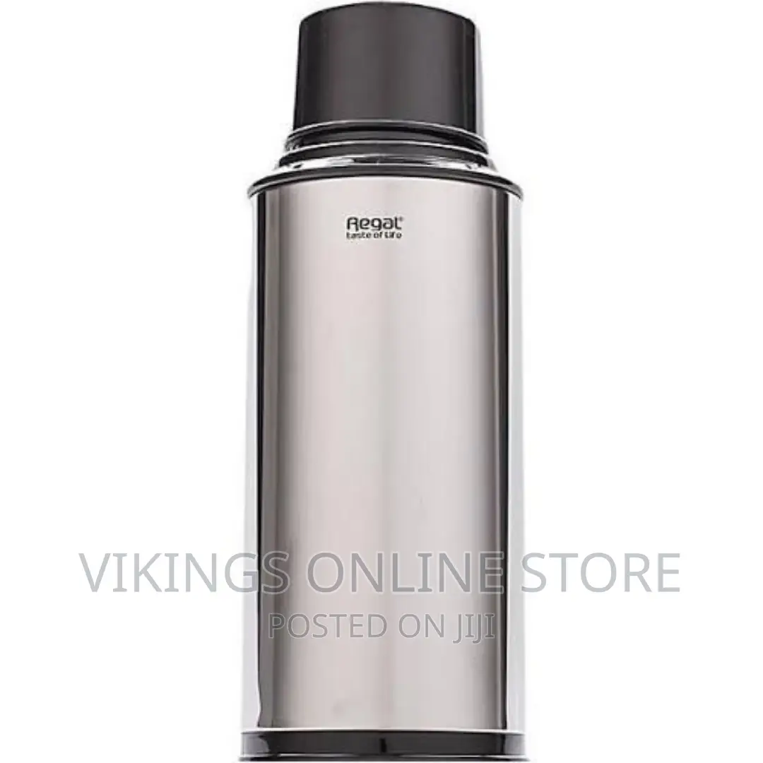 Regal Stainless Steel Vacuum Flask, 1litre - Siliver