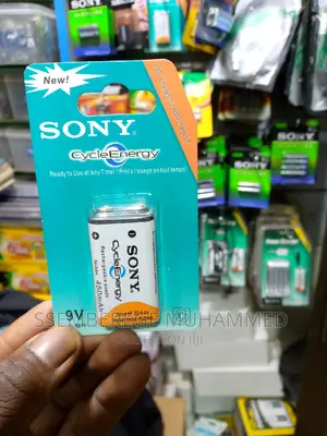 Rechargeable Batteries Sony 9v