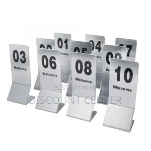 Restaurant Numbers 12 Pieces