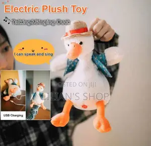 Talking, Singing Plush Duck Toy