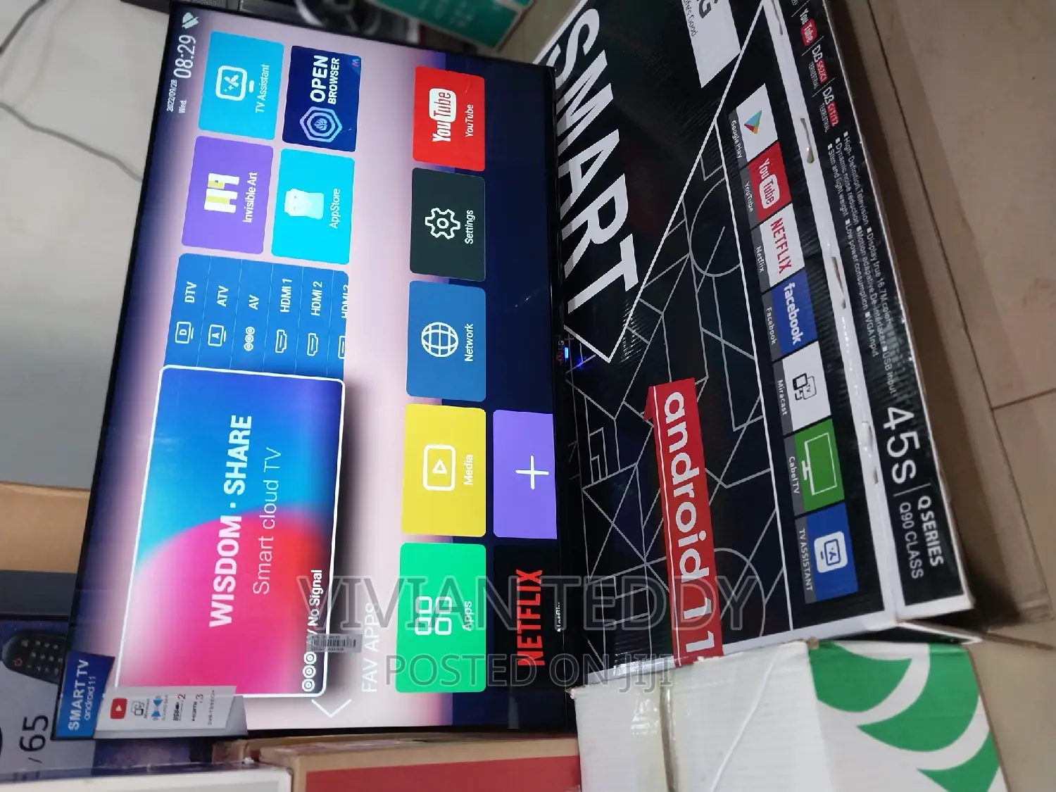 43" Led Lg TV Smart Superslim