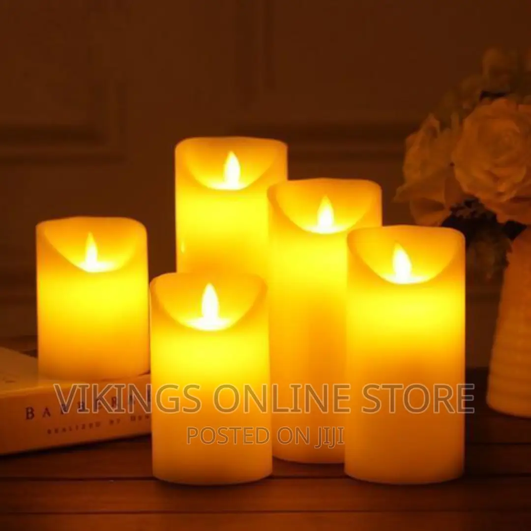 Romantic Simulation LED Electronic Flameless Swing Candle