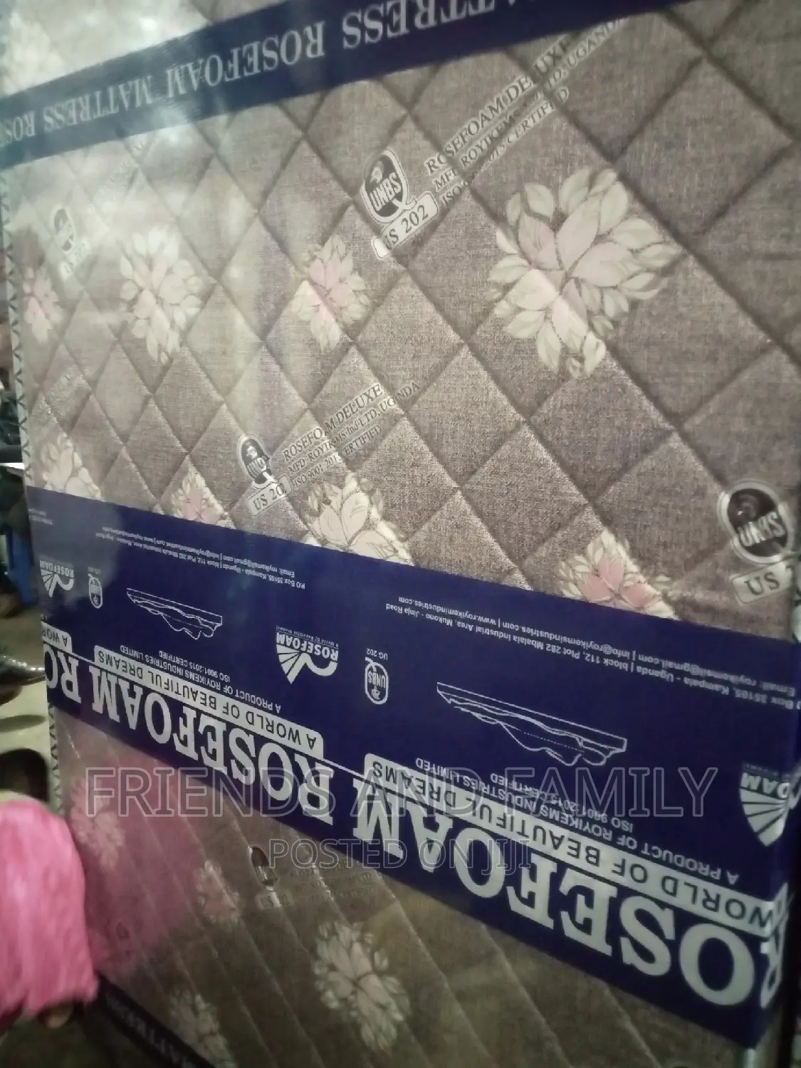 Rose Foam Mattress 6*5*6.Inches