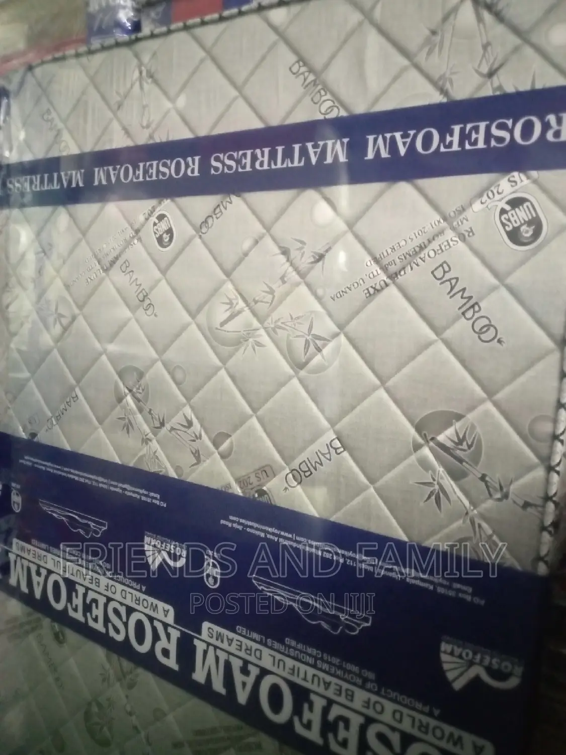 Rose Foam Mattress 6*6*8.Inches