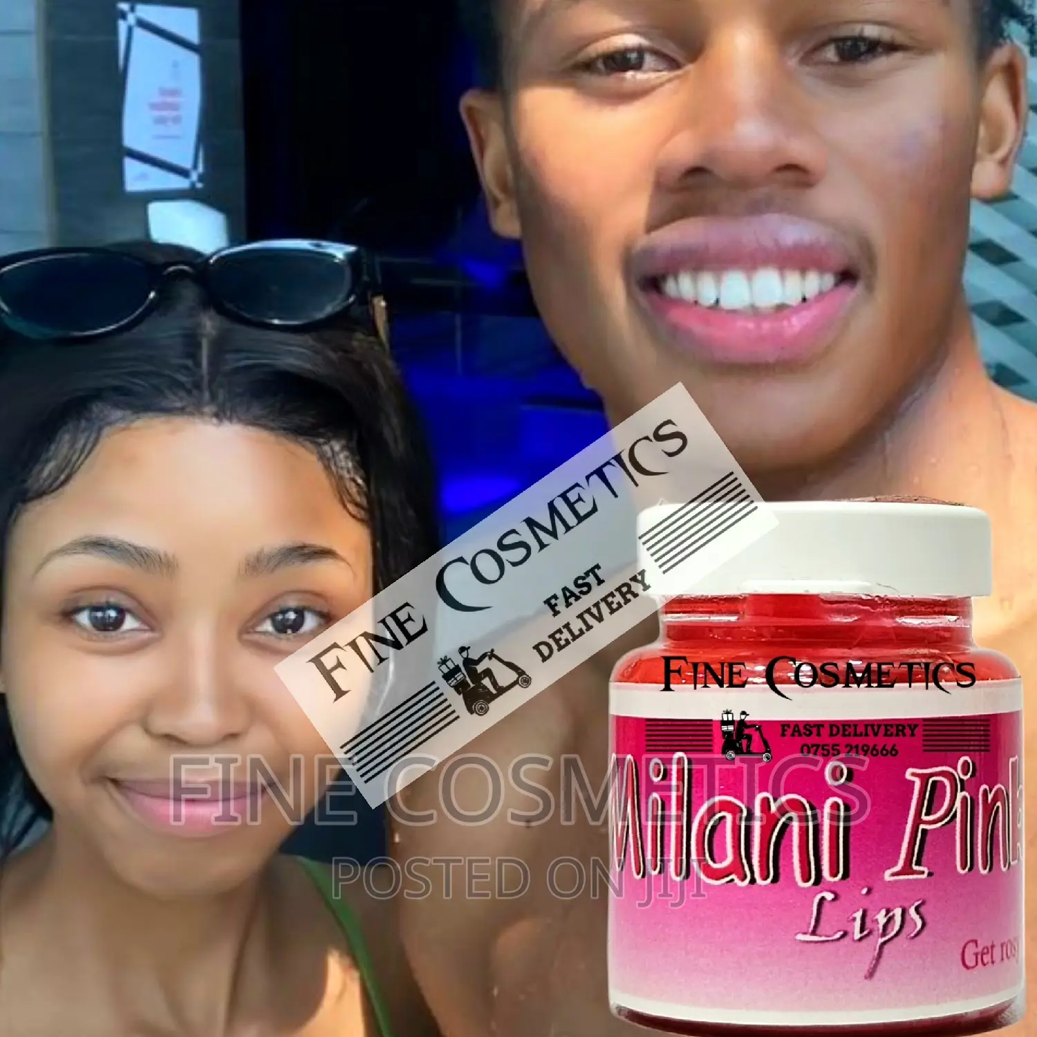 Pink Lips Unisex Lipbalm Therapy Whitening Lipbalm by Milani