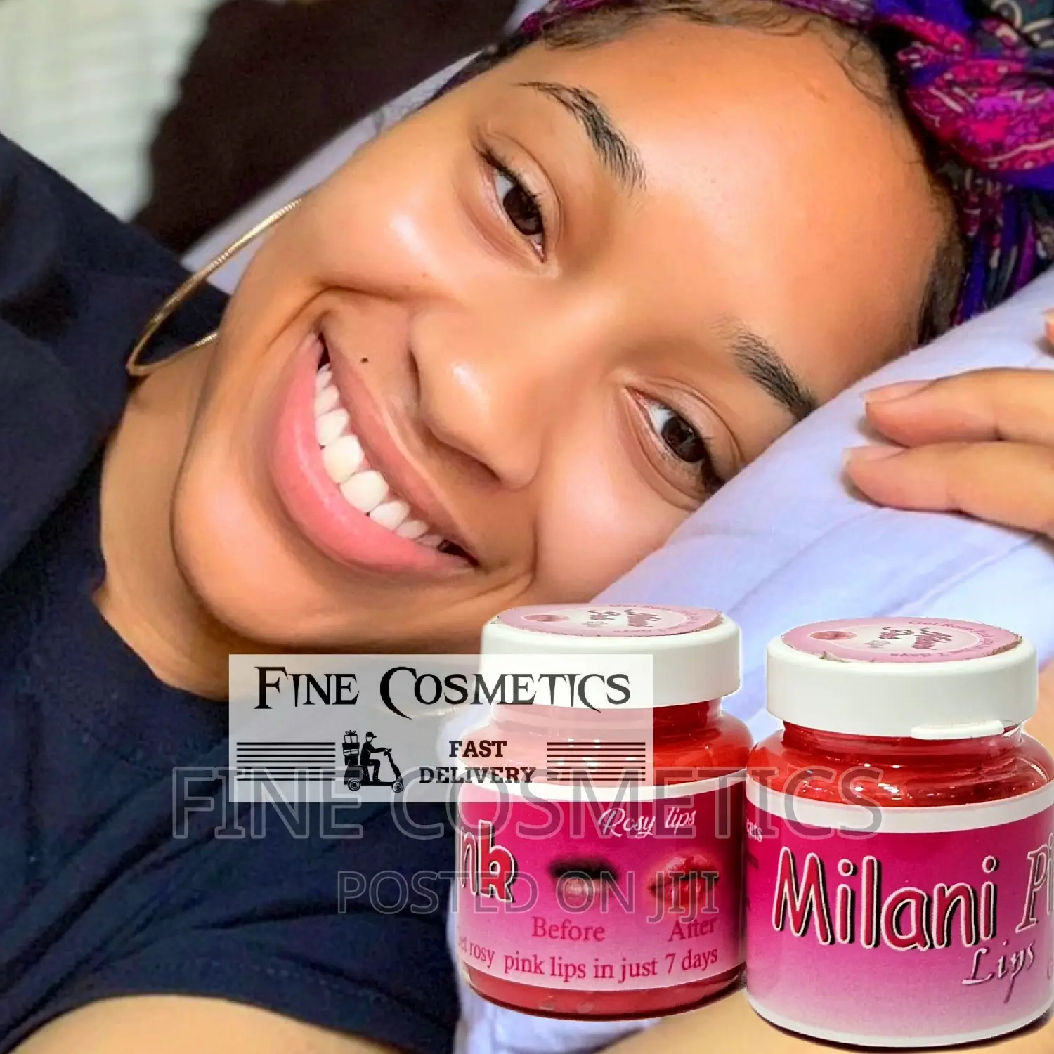 Pink Lips Unisex Lipbalm Therapy Whitening Lipbalm by Milani