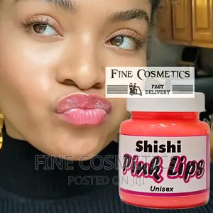 Pink Lips Scrub and Pink Lip Balm, Dark Lips Whitening Set