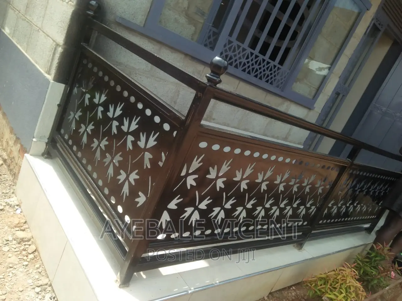 Balconies at Vicentz Steal and Aluminium Fabricationz