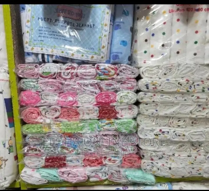 6 Soft Cotton Baby Bedsheets