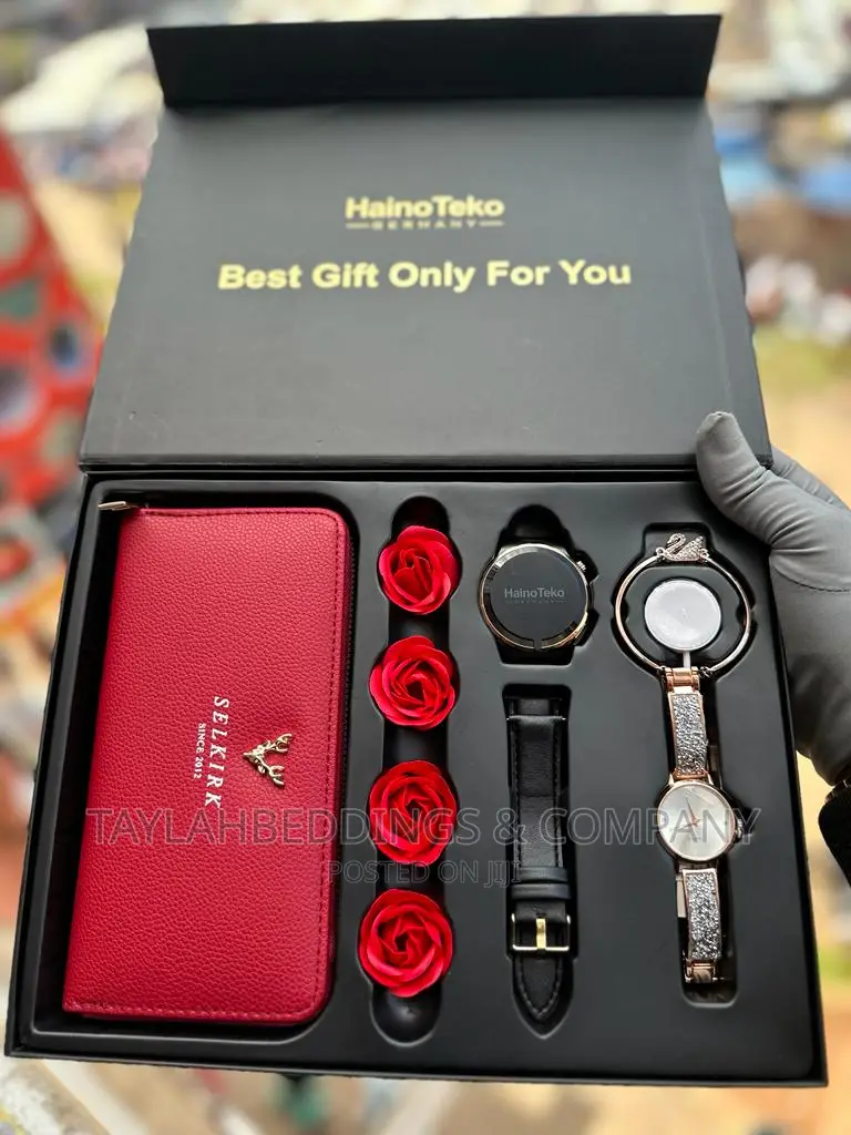 Haino Teko Germany Women Special Gift Pack- GP-15. Red Bag