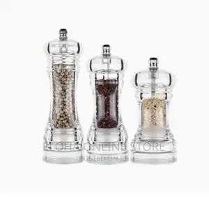 Portable Acrylic Pepper Grinder