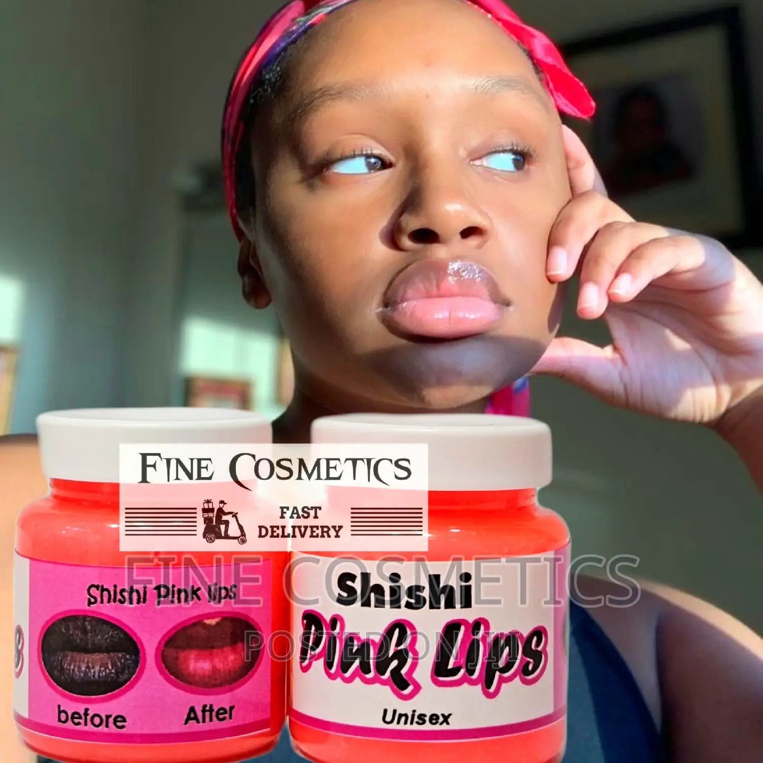 Pink Lips Unisex Lipbalm Therapy Whitening Lipbalm By Shishi