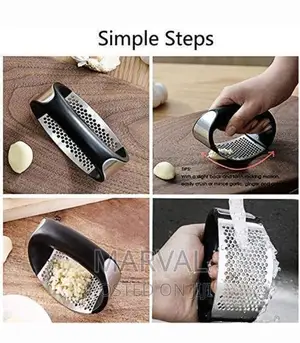 Stainless Steel Garlic Presser |Garlic Press