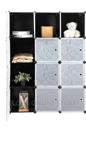 3 Column Plastic Wardrobe