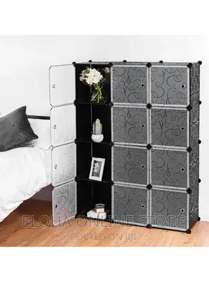 3 Column Plastic Wardrobe