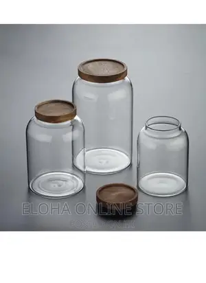 3 PCS Sealed Glass Storage Container