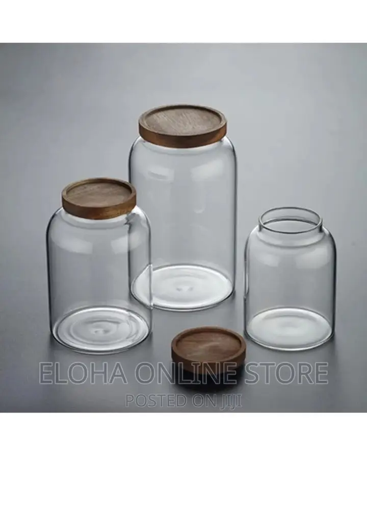 3 PCS Sealed Glass Storage Container