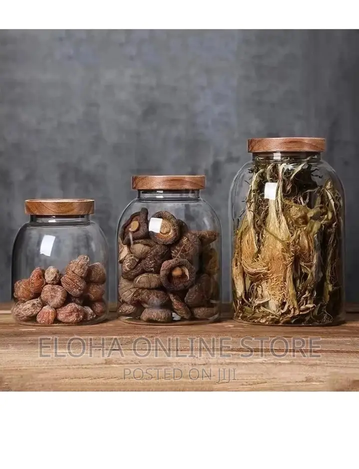 3 PCS Sealed Glass Storage Container