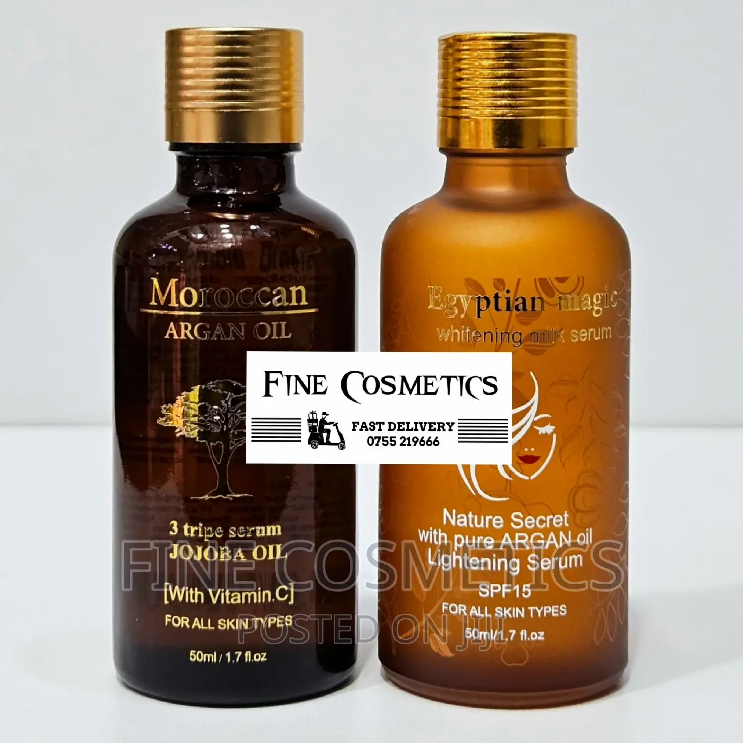Egyptian Magic Whitening Milk Serum With Argan Oil and SPF15