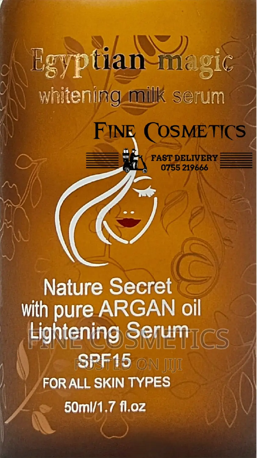 Egyptian Magic Whitening Milk Serum With Argan Oil and SPF15