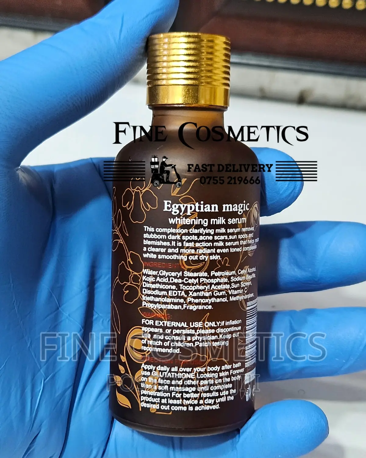 Egyptian Magic Whitening Milk Serum With Argan Oil and SPF15