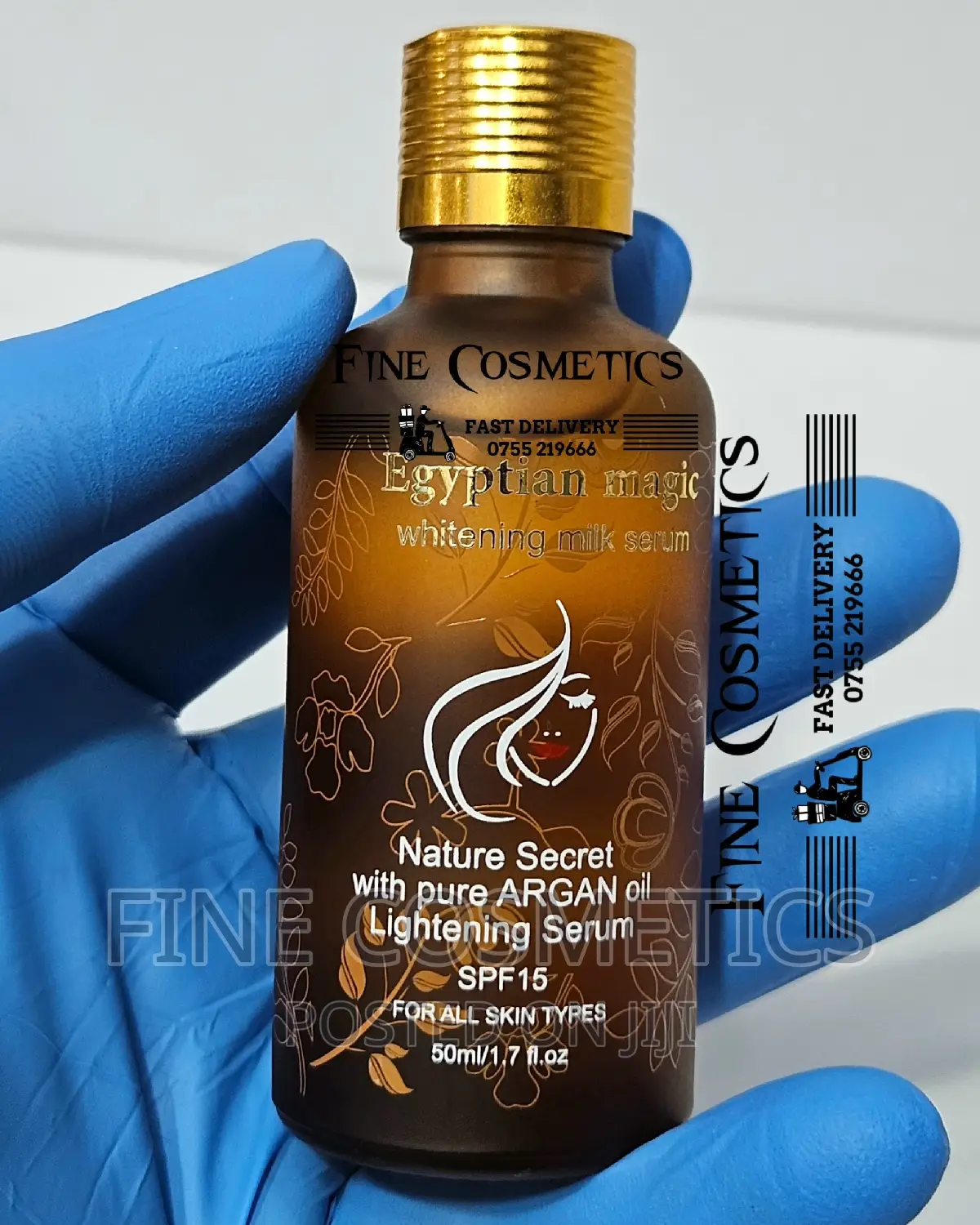Egyptian Magic Whitening Milk Serum With Argan Oil and SPF15