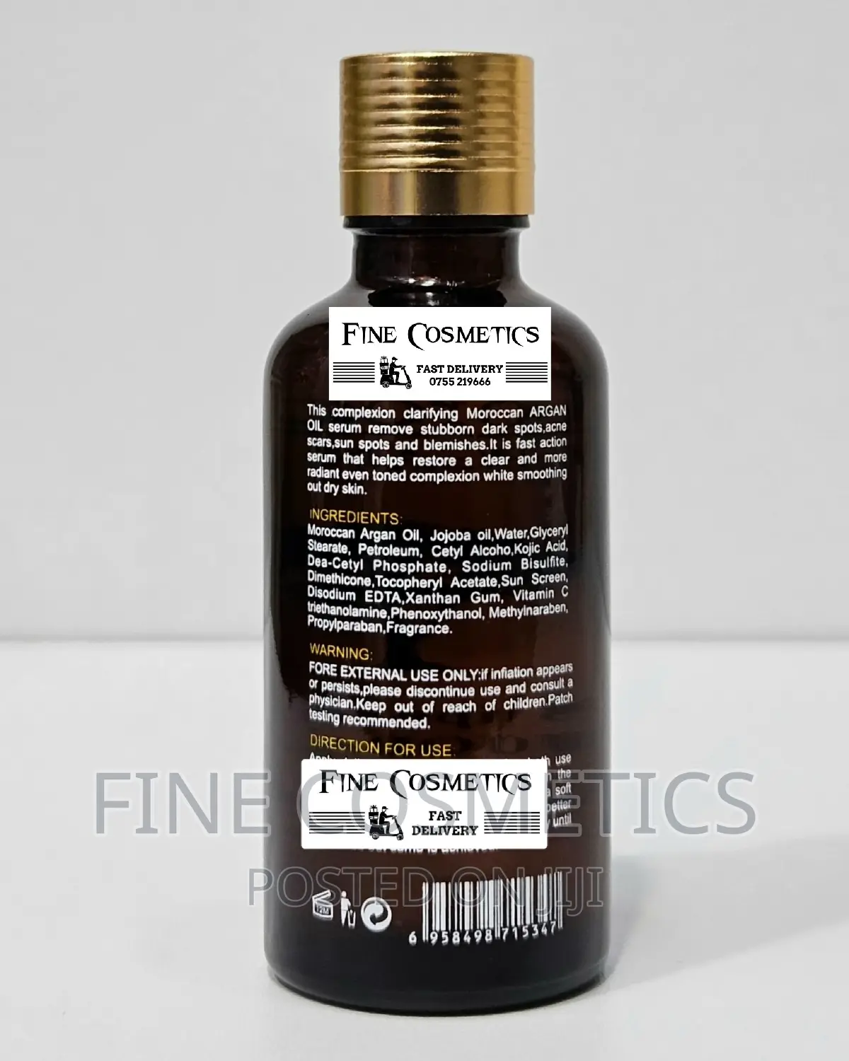 Original Moroccan Argan Oil Serum With Jojoba Oil +Vitamin C
