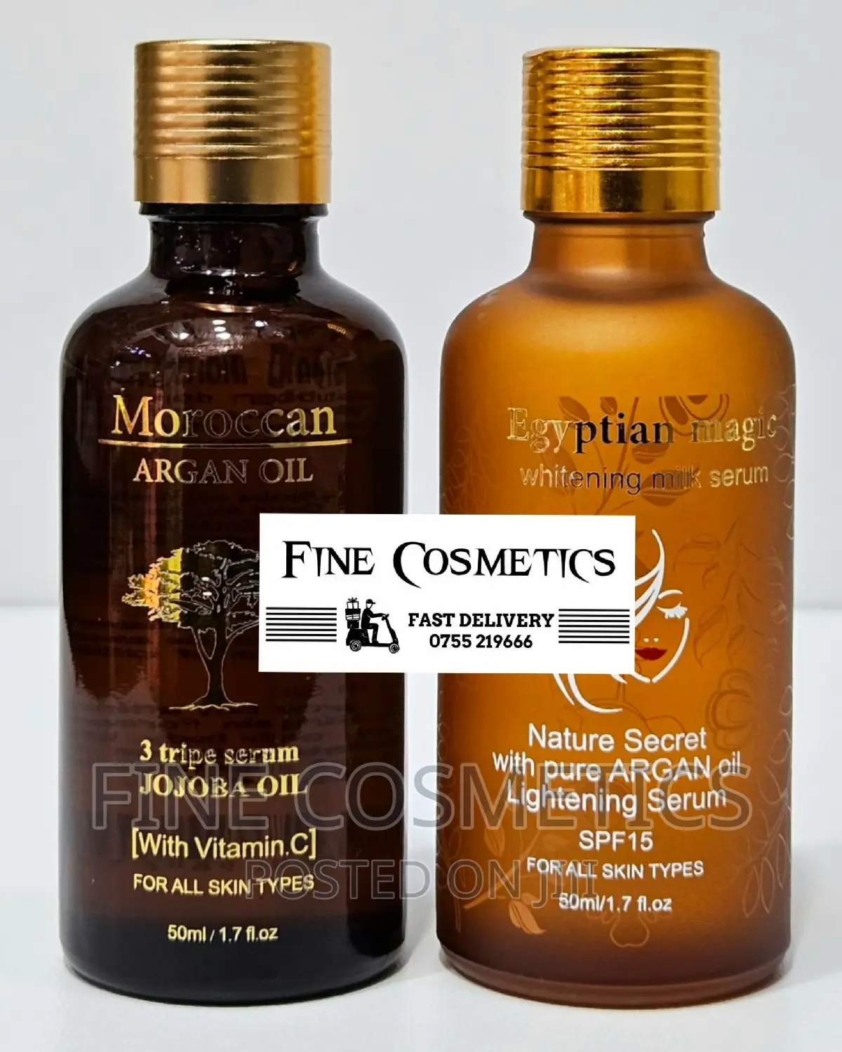 Original Moroccan Argan Oil Serum With Jojoba Oil +Vitamin C