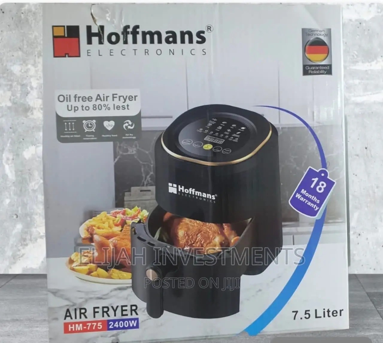 Electronic Hoffman’S Air Fryer 7.5L
