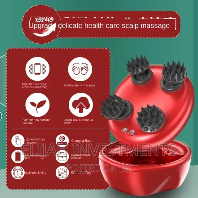 Wireless Multifunctional Scalp Massager