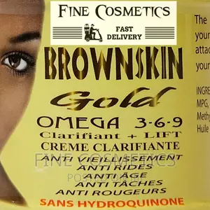 Brown Skin Gold Cream Omega 2-3-9 Anti-Darkspots Cream 300g