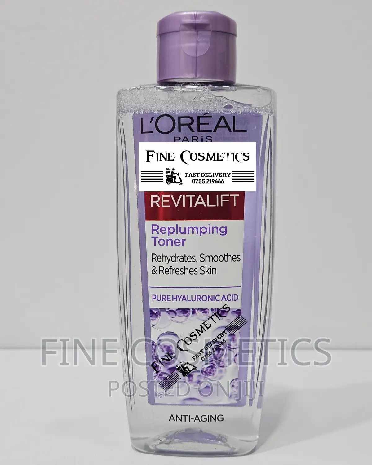 LOREAL Toner -Anti-Aging, Revitalift and Replumping Toner.