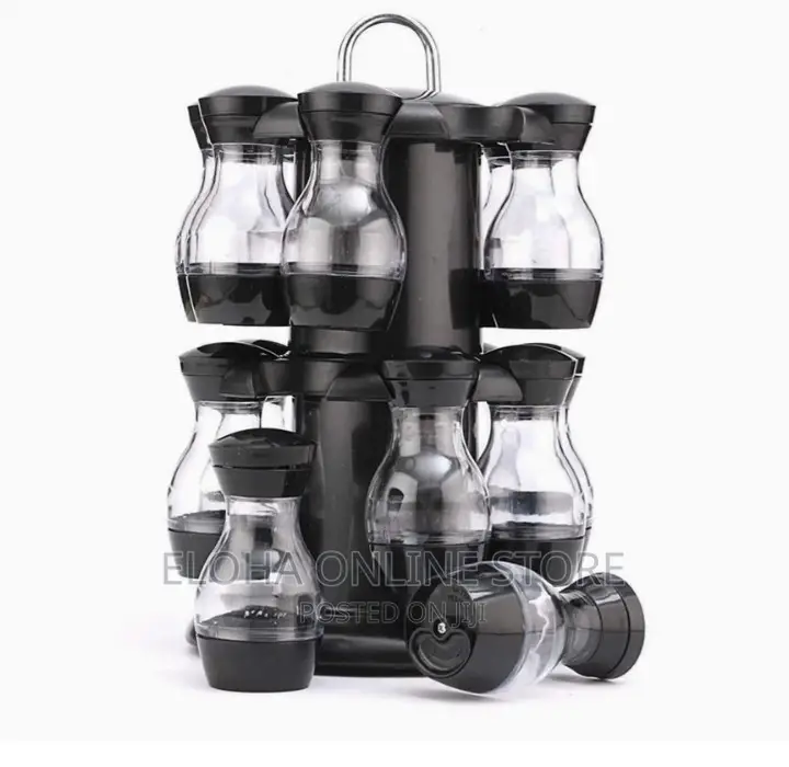 Rotating Spice Jar