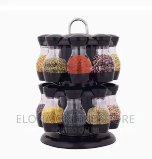 Rotating Spice Jar