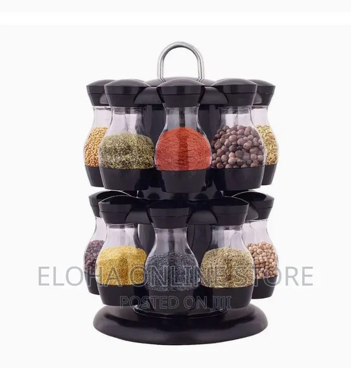 Rotating Spice Jar