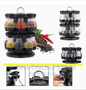 Rotating Spice Jar