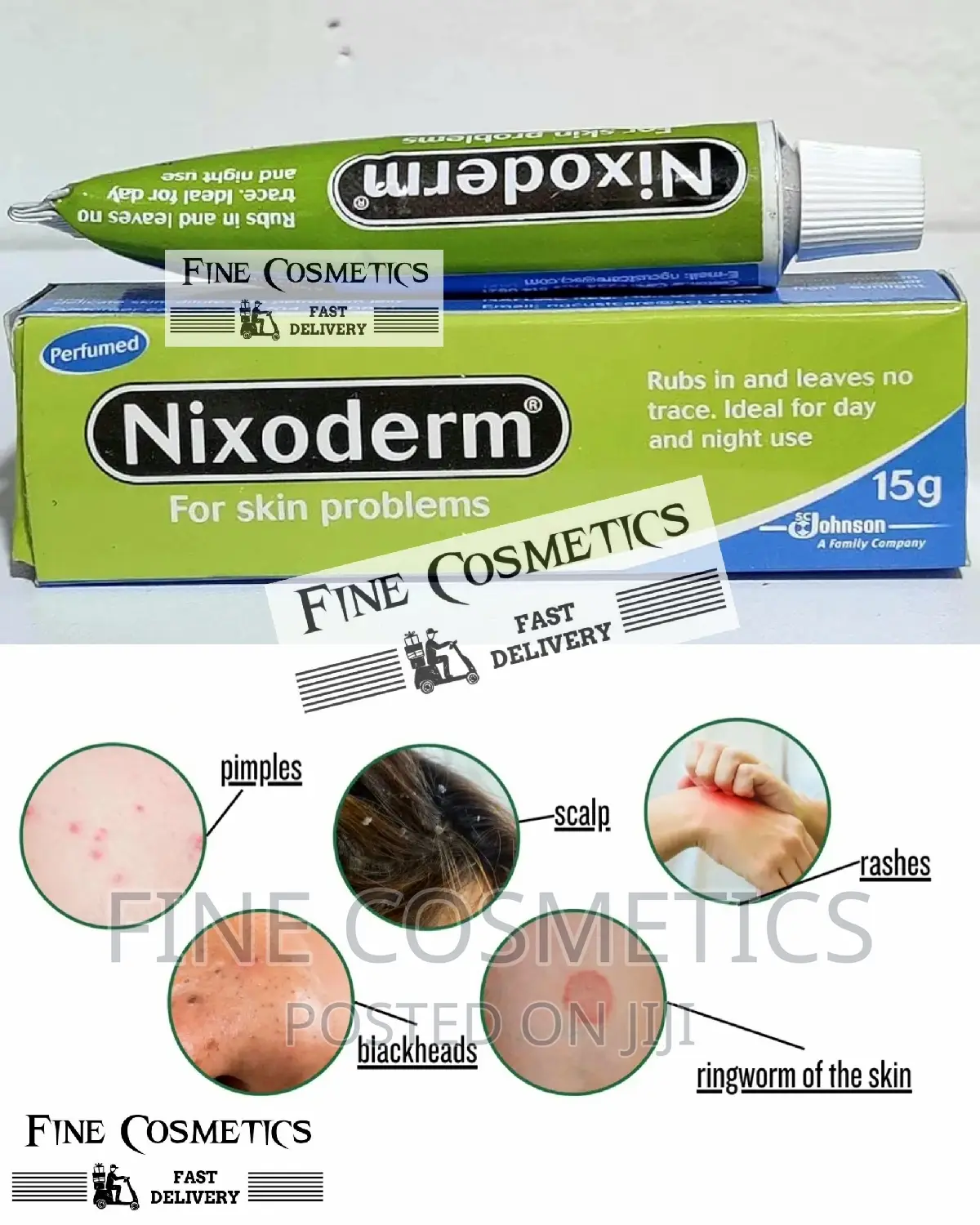 Original NIXODERM Ointment for Skin Problems: Eczema, Pimple