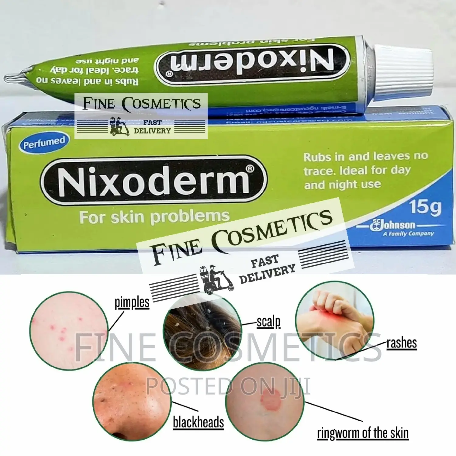Original NIXODERM Ointment for Skin Problems: Eczema, Pimple