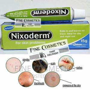 Nixoderm Medicated Cream – 3-Pack For Skin Problems: Eczema, Ringworm, Pimples, Blemishes (Aloe Vera Formula)