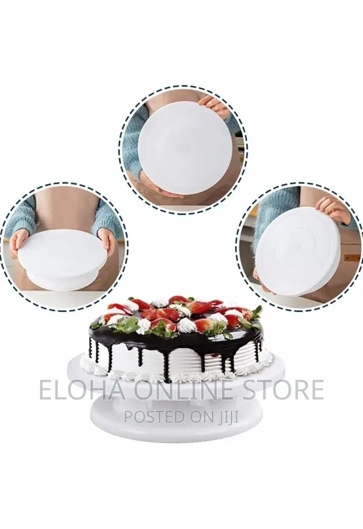 Stainless Steel Rotating Cake Turntable