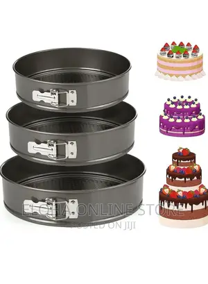 3pcs Round Cake Mould