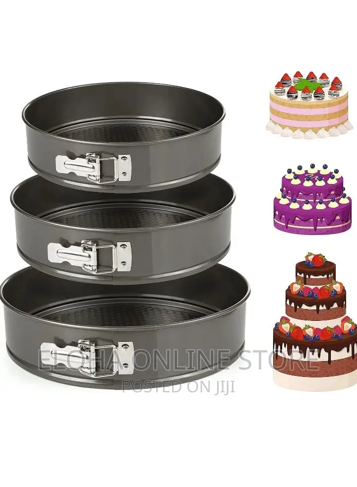3pcs Round Cake Mould